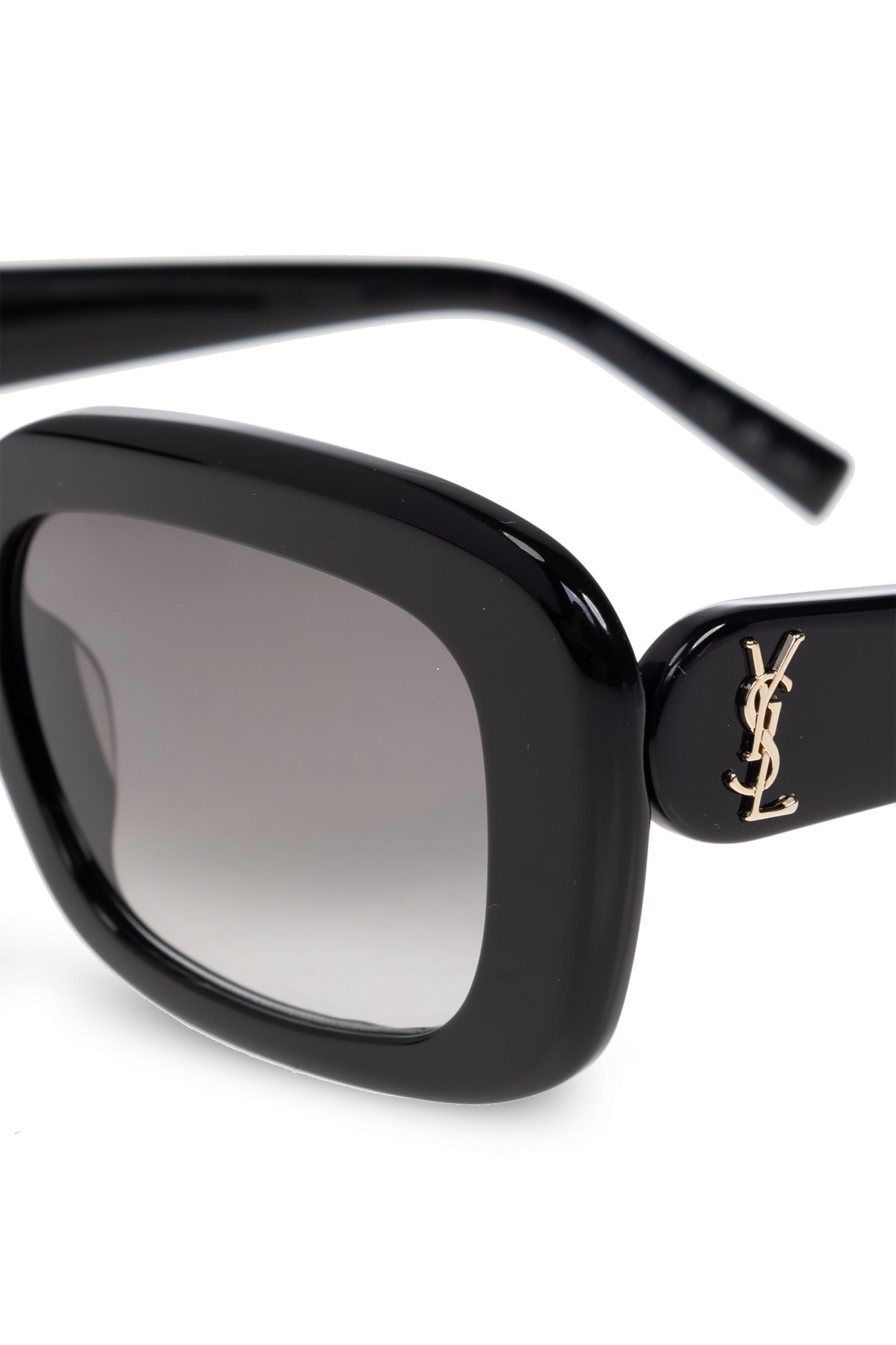 サングラス Saint Laurent Sl M130 Black Sunglasses Saint Laurent SL M130/F Sunglasses in Black Silver